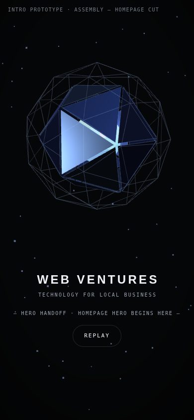 Assembly Homepage Cut — assembled mark end frame